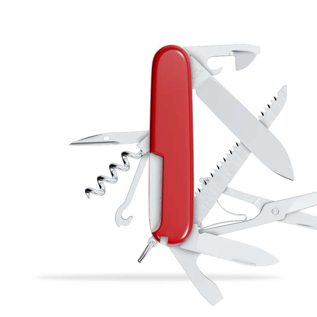Victorinox-1.3713-Huntsman-Back-91mm-Offen-Rot