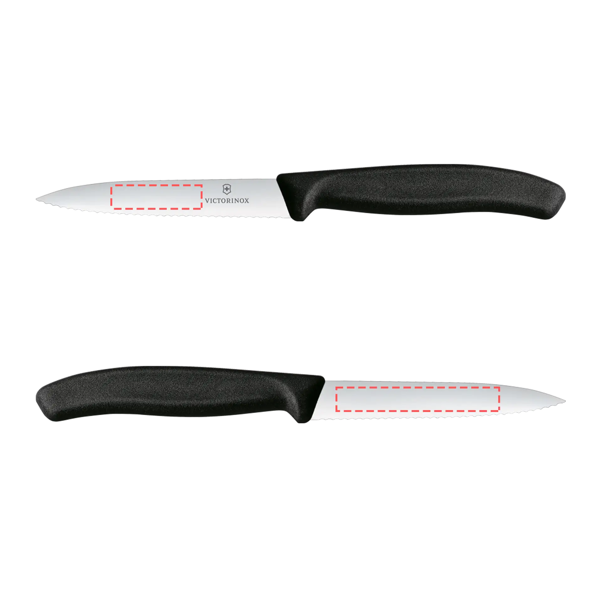 Veredelungsbereiche Victorinox Swiss Classic Gemuesemesser mit Wellenschliff 6.7733